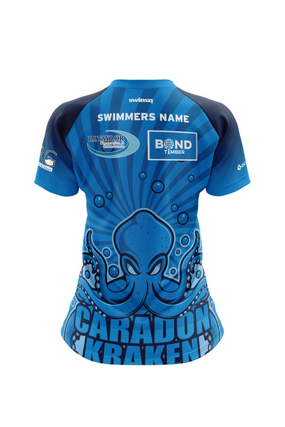 Caradon Kraken SC Adult Female Polyester Club Shirt - V-Neck image 1