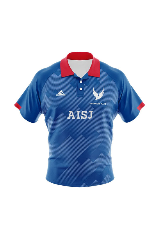 American International School of Jeddah Adult Unisex Soccer Coach Shirt - Polo Neck image 0