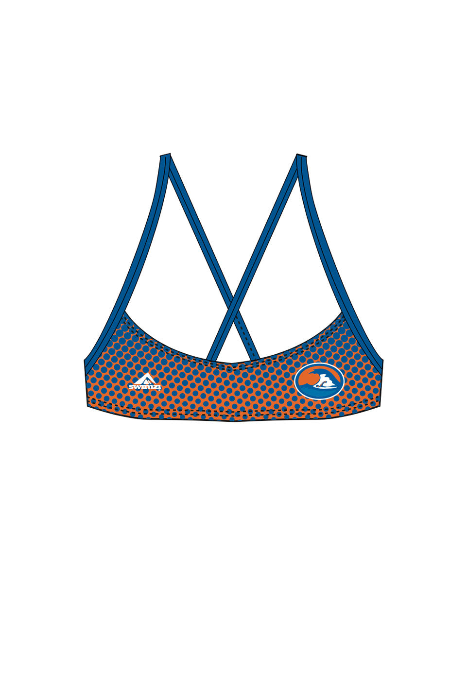 Aberavon Lifeguard Club Adult Female Bikini Top image 0