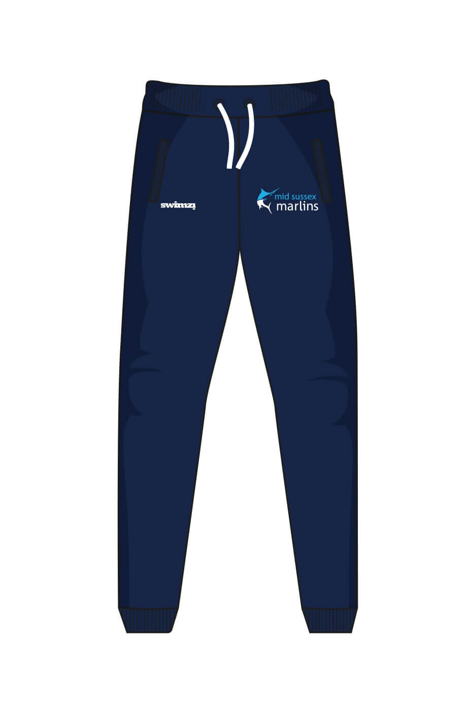 TEAMWEAR OUTLET SHOP! Kids Mid Sussex Marlins SC Female Slim Fit Sweatpants image 0