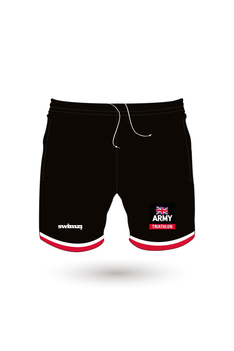 Army Swimming & Triathlon Adult Unisex Triathlon Sport Shorts image 0