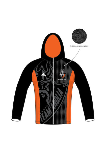 Team Anglia Masters Adult Unisex Winter Zipped Performance Hoodie image 0