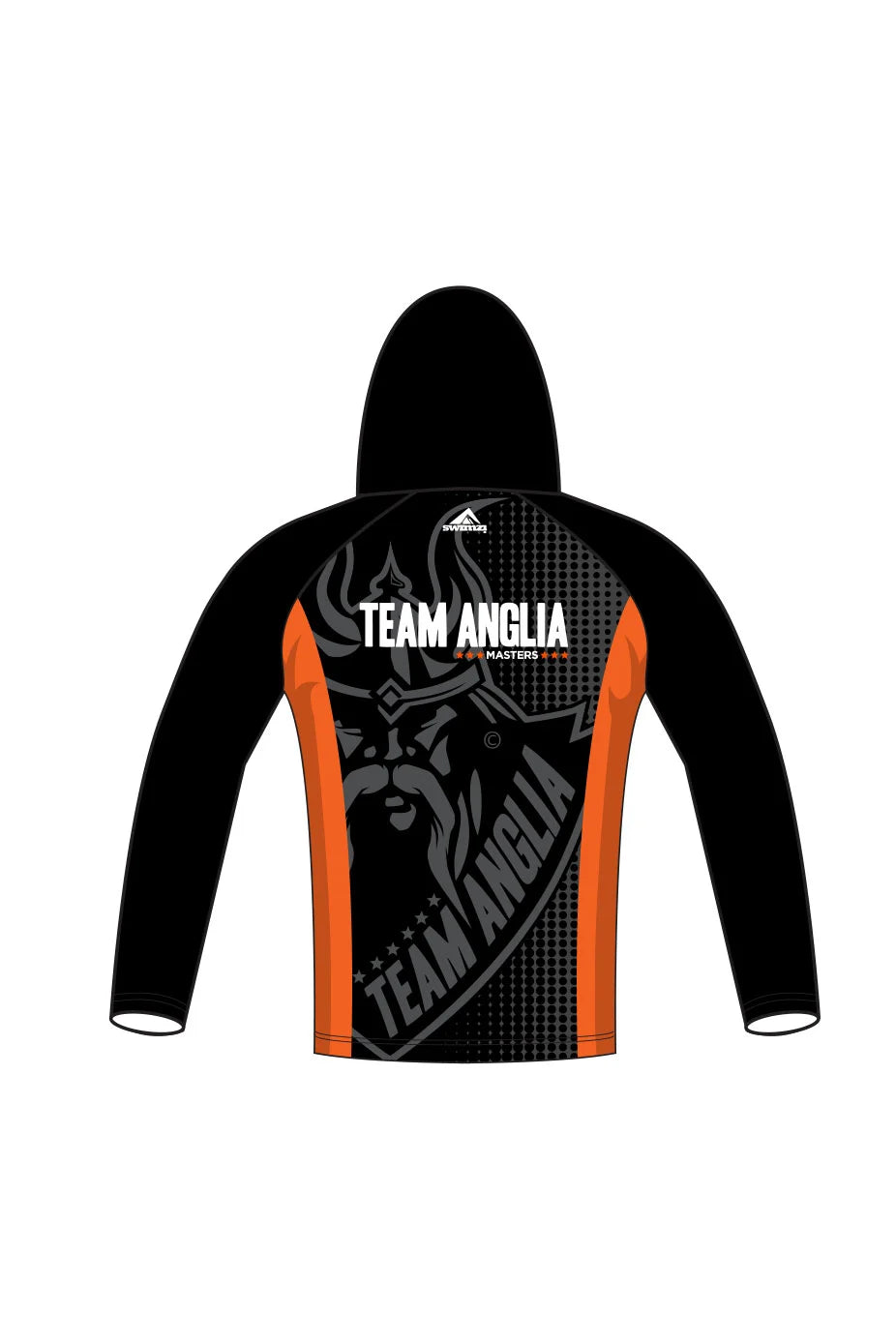 Team Anglia Masters Adult Unisex Winter Zipped Performance Hoodie image 1