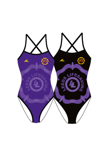 Leeds Lifesaving Adult Female Tie Back Swimsuit image 0