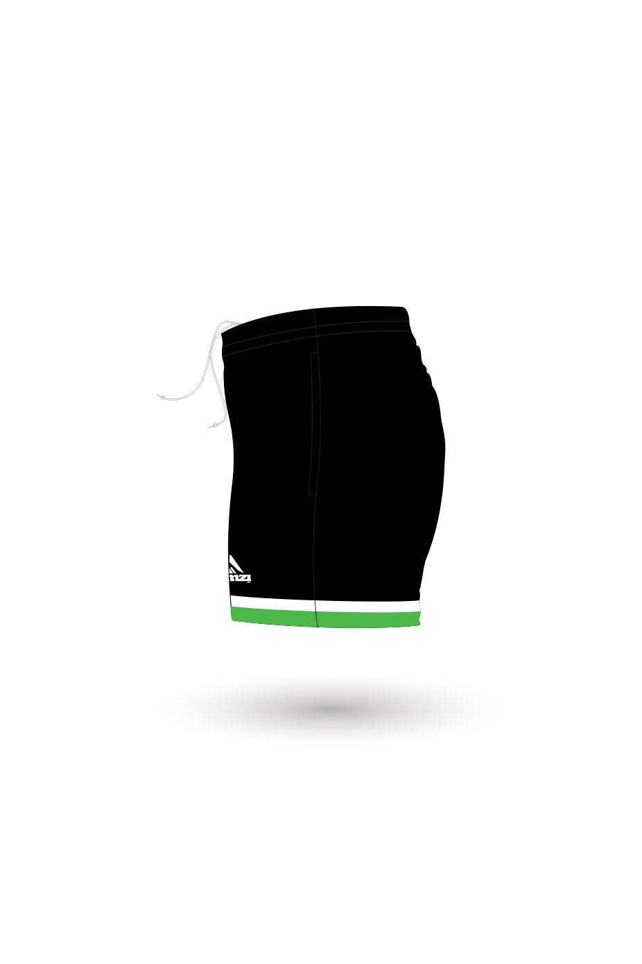 Nottingham Leander SC Adult Female Zipped Sport Shorts image 1