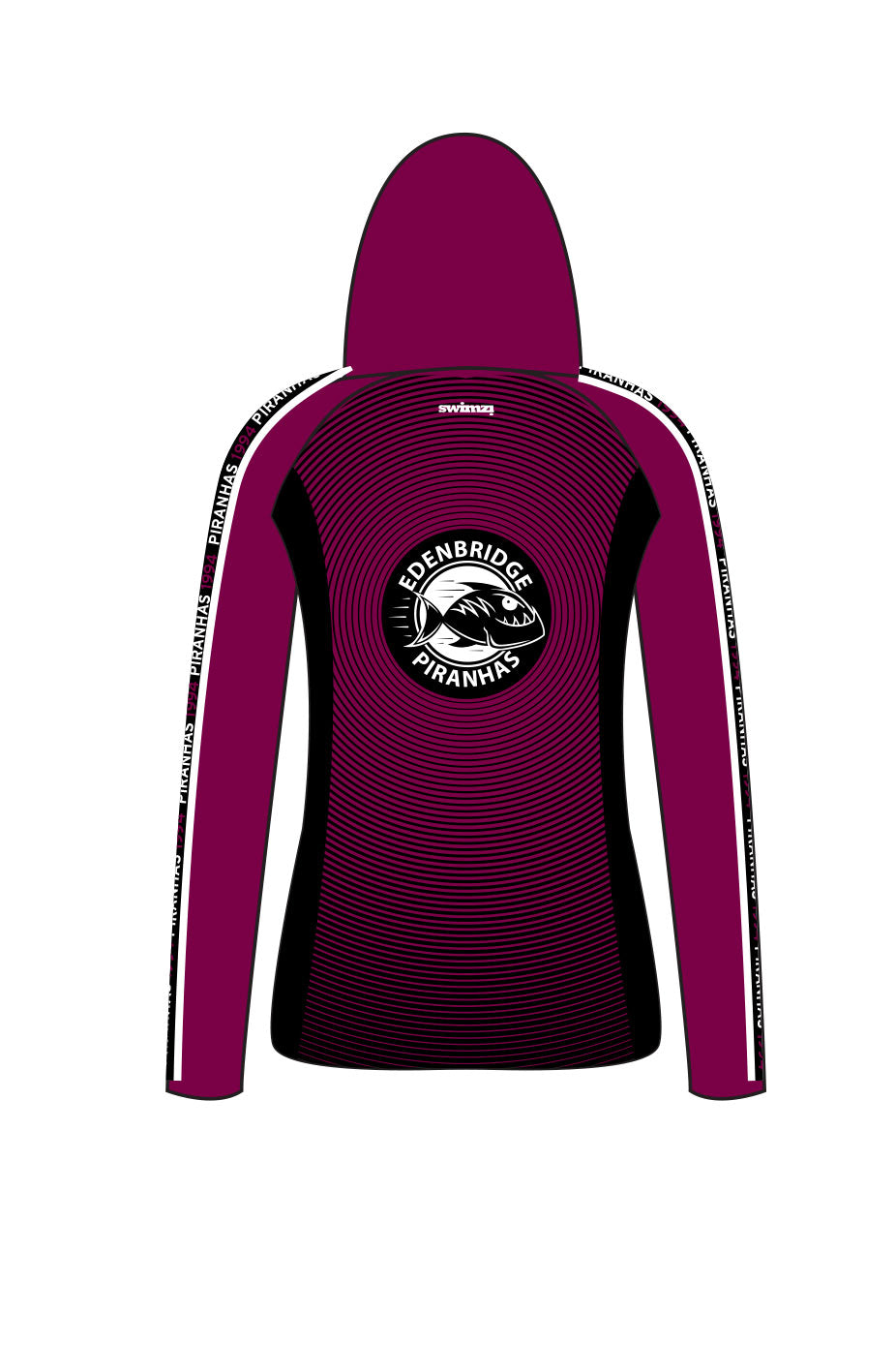 Edenbridge Piranhas SC Adult Female Zipped Performance Hoodie image 1