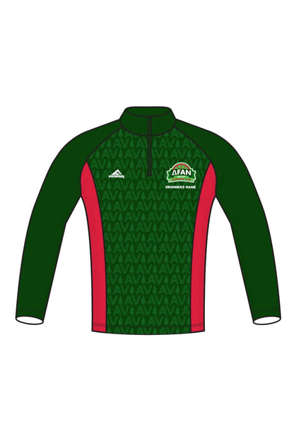 Afan Valley SC Adult Unisex 1/4 Zip Performance Tracksuit Top image 0