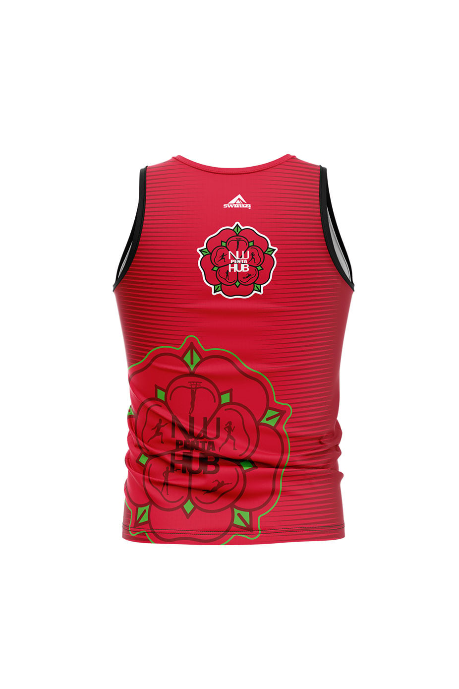 North West Pentathlon Hub Adult Unisex Sports Vest - Red image 1