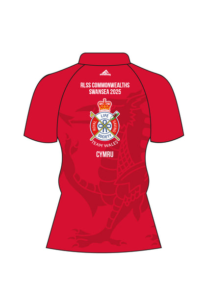 RLSS Wales Lifesaving Team Adult Female Club Shirt - Polo Neck image 1