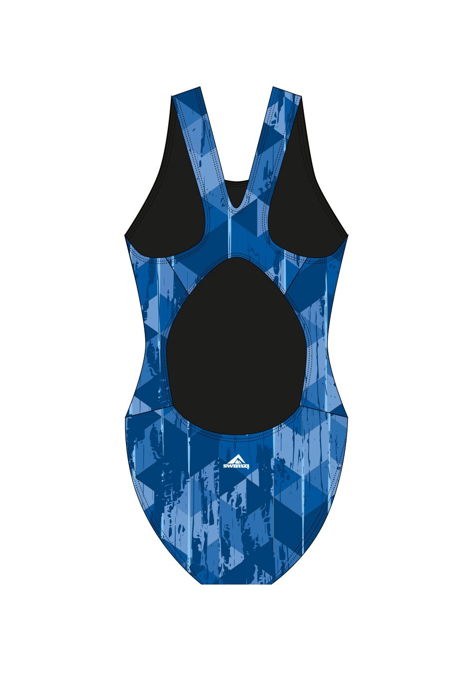 Rhoose Lifeguards Adult Female Broadstrap Swimsuit image 1