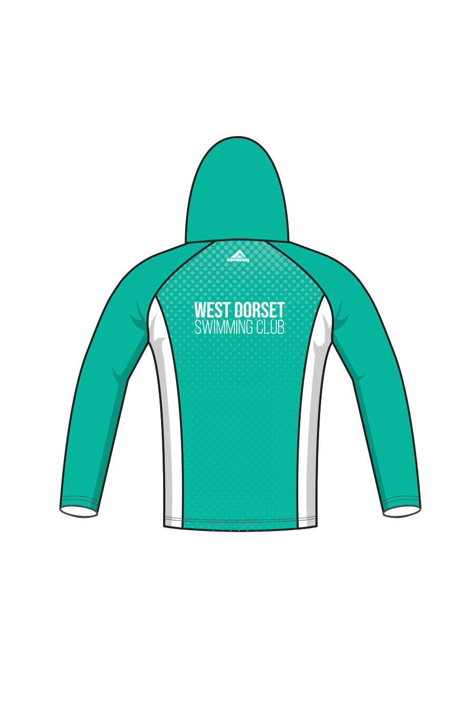 West Dorset SC Adult Unisex Zipped Performance Hoodie image 1