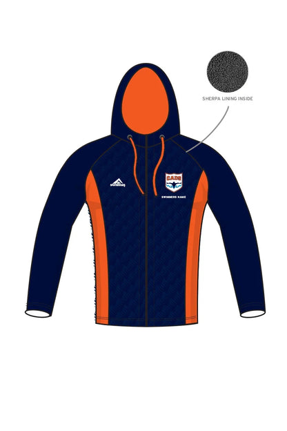 Cleethorpes & District SC Adult Unisex Winter Zipped Performance Hoodie image 0