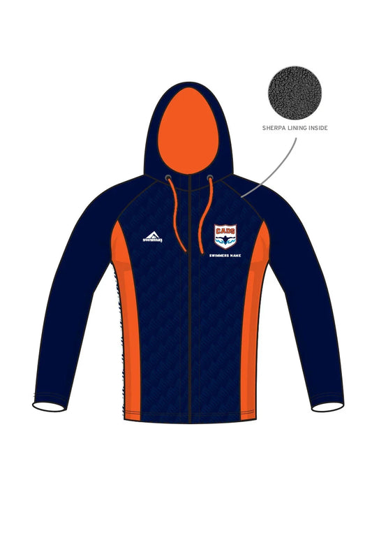 Cleethorpes & District SC Adult Unisex Winter Zipped Performance Hoodie image 0
