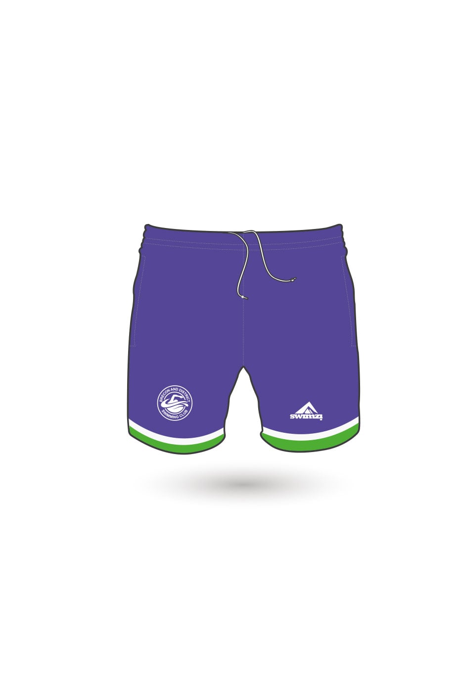 Brecon & District SC Adult Unisex Sport Shorts image 0