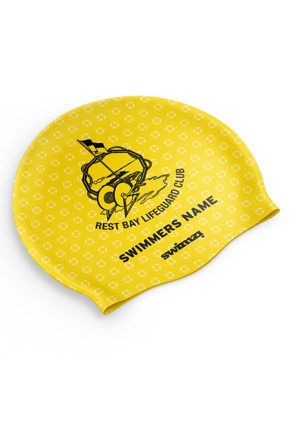 Club Swim Cap - Silicone Suede image 0