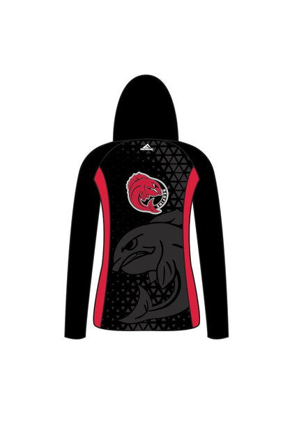 Glen Innes Redfins Swimming Club Adult Female Zipped Performance Hoodie image 1