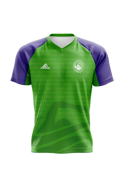 Brecon & District SC Adult Unisex Coach Shirt - V-Neck image 0