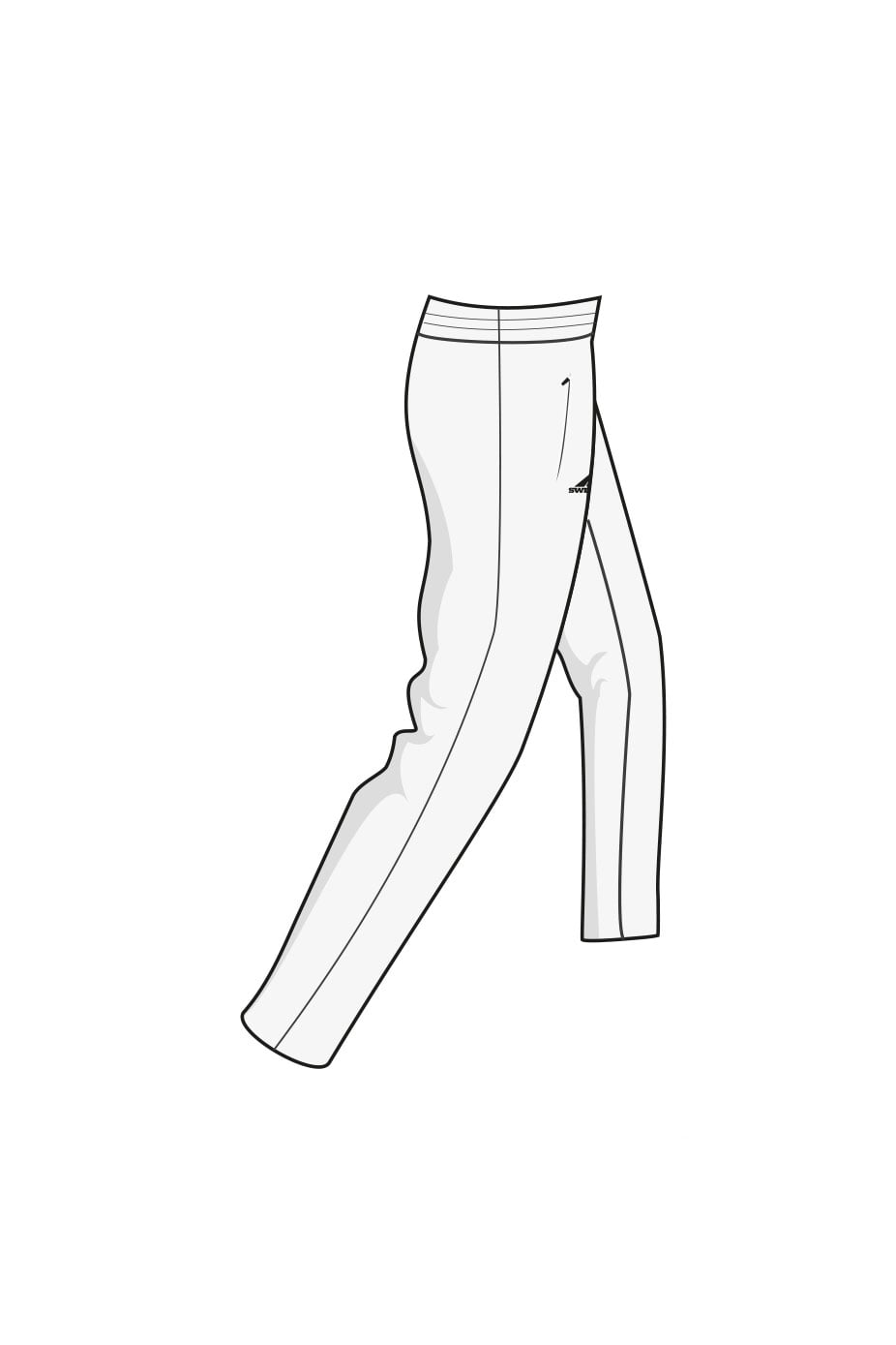 Bircotes SC Adult Unisex Officials Performance Bottoms image 1