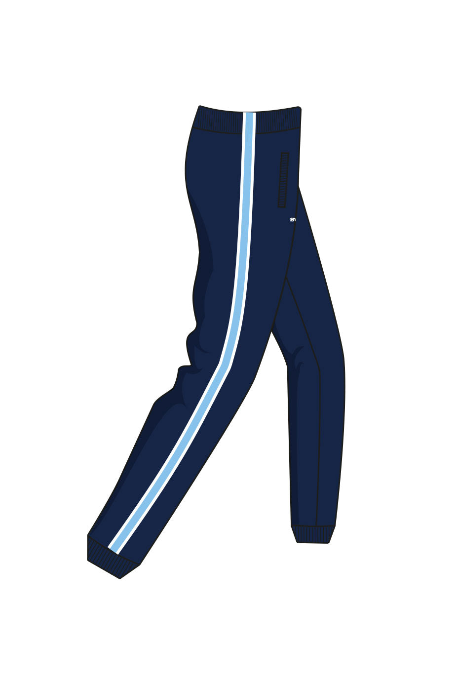 Potters Bar SC Adult Male Slim Fit Sweatpants image 1