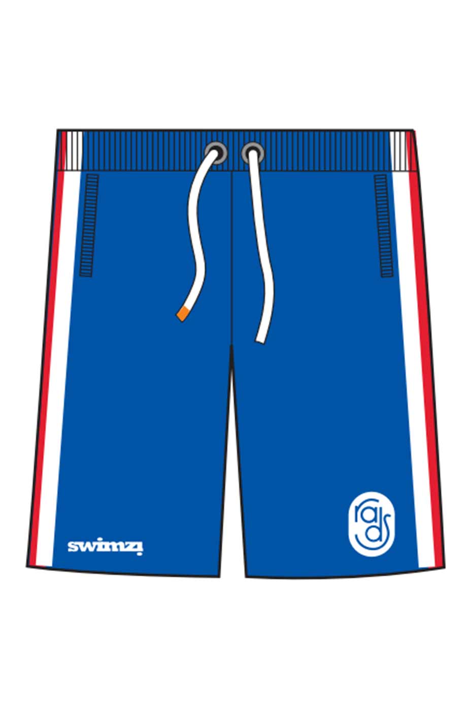 Rochford & District SC Adult Unisex Sweat Basketball Shorts image 0