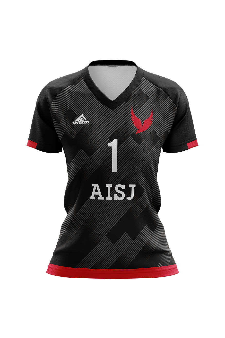 American International School of Jeddah Adult Female Goalkeeper Shirt - V-Neck image 0