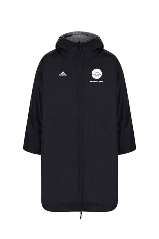 Team Robe Shop Adult Unisex Swimzi Team Robe - Black image 1