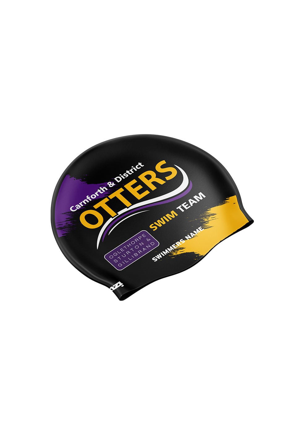 Unisex Club Swim Cap - Silicone Suede image 0