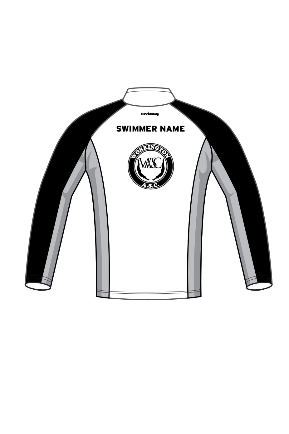 Workington ASC Adult Unisex Tracksuit Top image 1