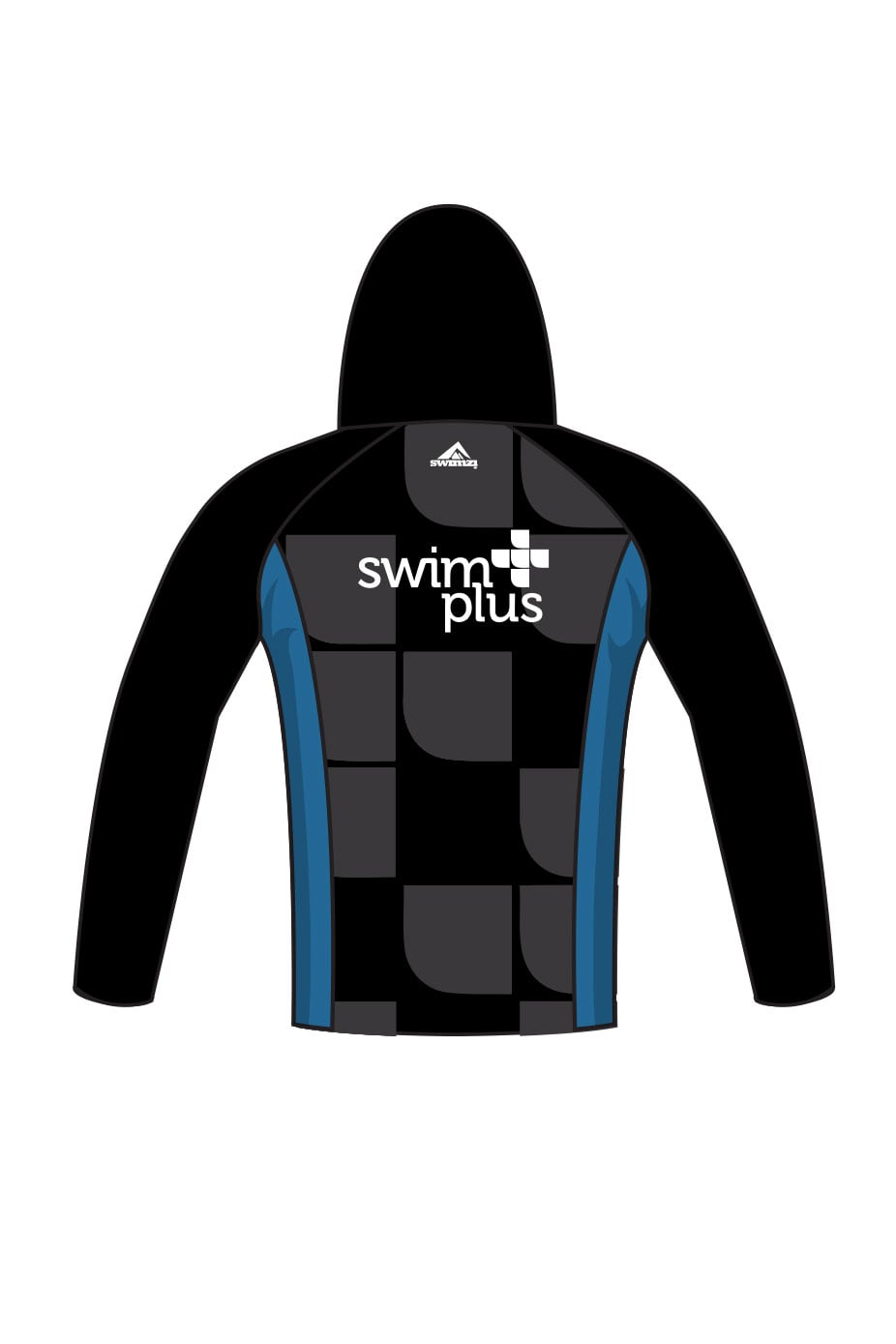 Swim Plus SC Adult Unisex Zipped Performance Hoodie image 1
