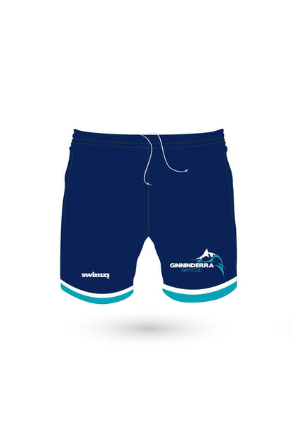 Ginninderra Swim Club Kids Unisex Polyester Sport Shorts image 0