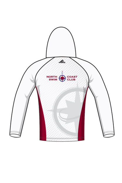 North Coast Swim Club Adult Unisex Winter Pullover Performance Hoodie image 1