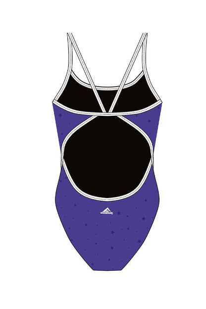 South Yorkshire Swans Artistic Swimming Club Adult Female Thinstrap Swimsuit image 1