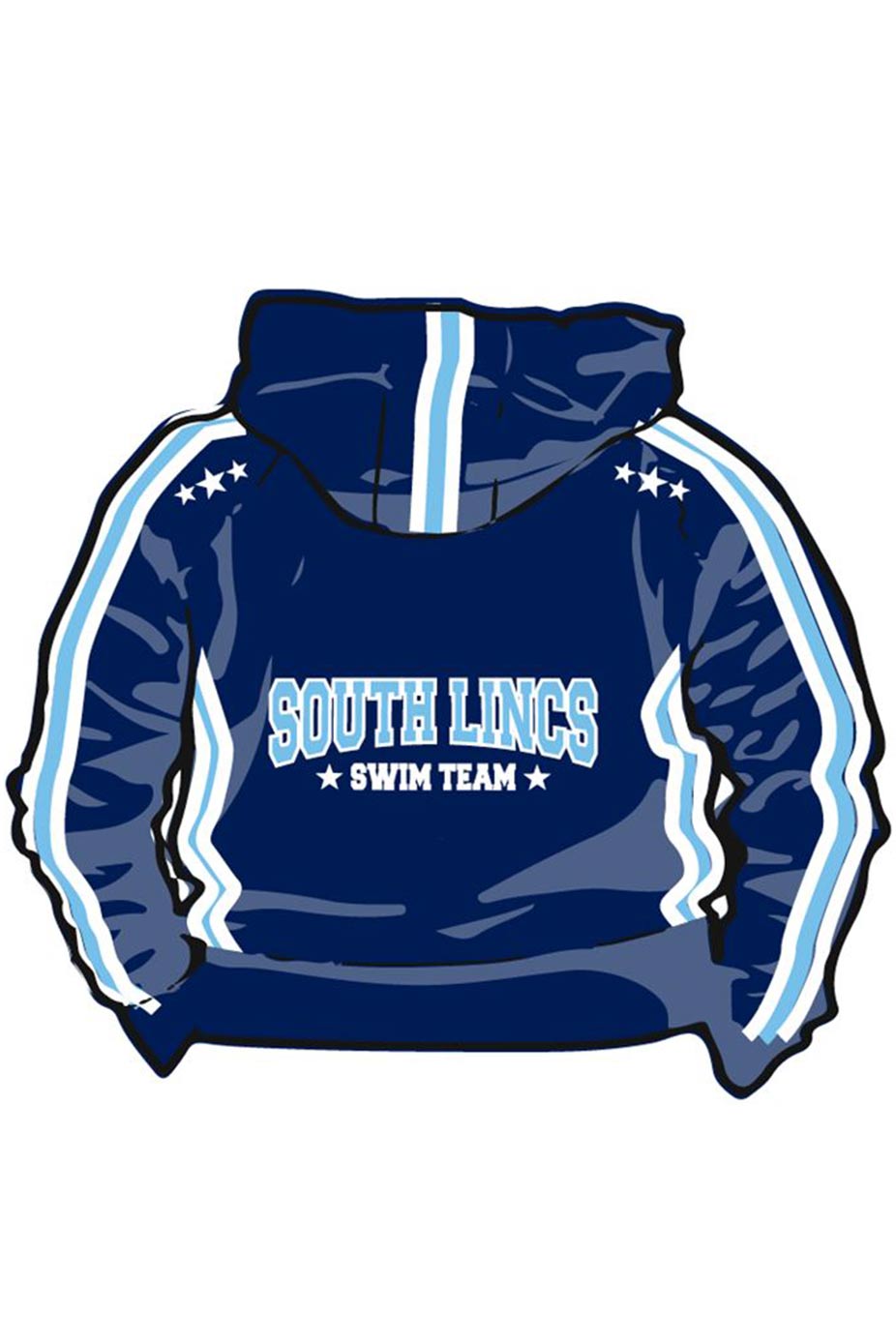 South Lincs SC Adult Unisex Sweat Pullover Hoodie image 1