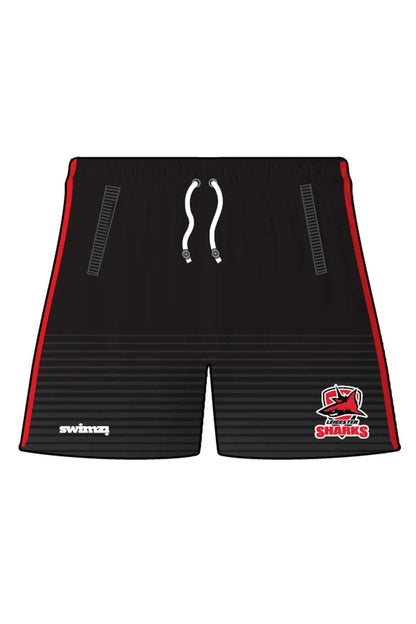 Leicester Sharks SC Adult Unisex Polyester Sport Shorts image 0