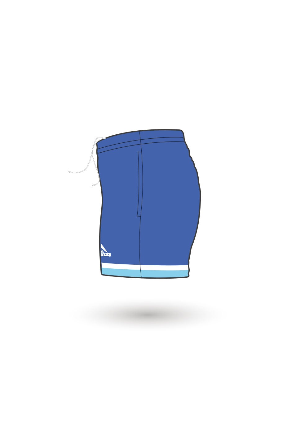 Exmouth SC Adult Female Sport Shorts image 1