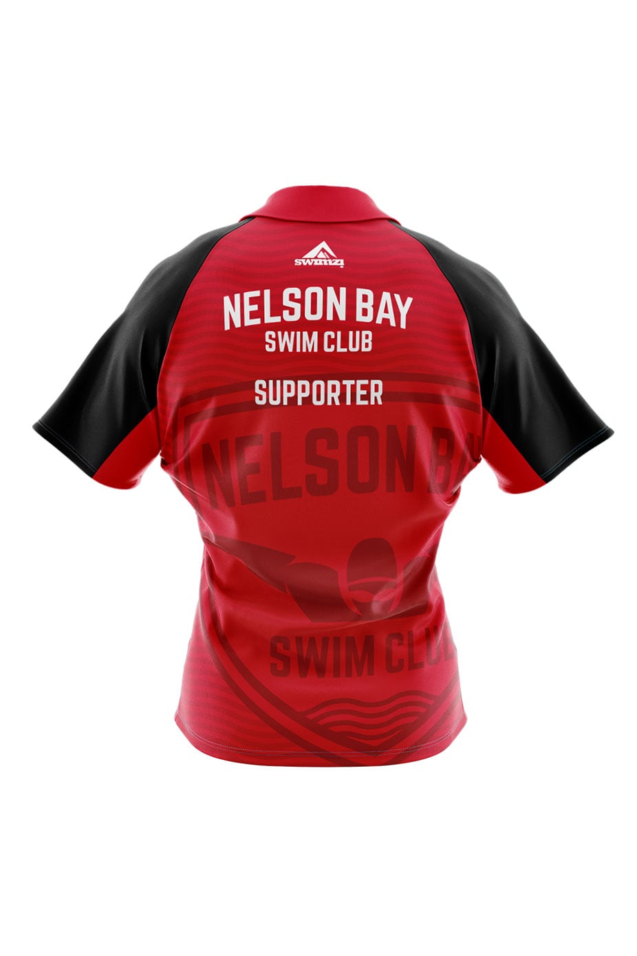 Nelson Bay Swim Club Adult Female Polyester Supporter Shirt - Polo Neck image 1