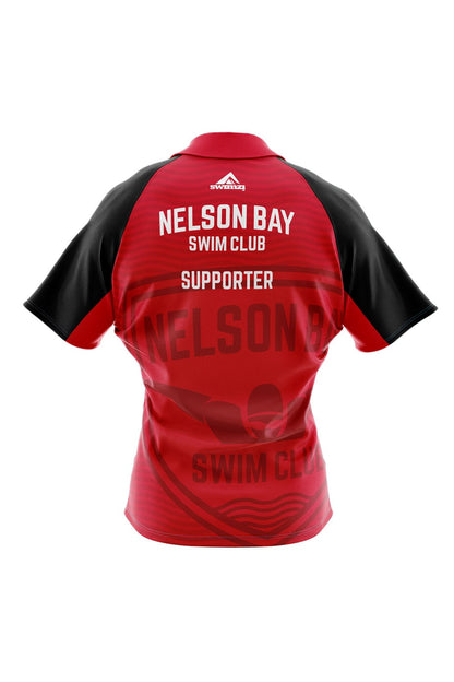 Nelson Bay Swim Club Adult Female Polyester Supporter Shirt - Polo Neck image 1