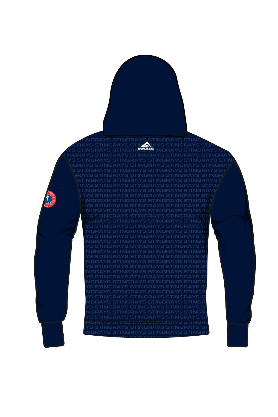 The British International School of Jeddah Stingrays Adult Unisex Pullover Performance Hoodie image 1