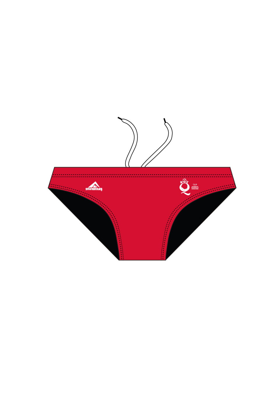 QUB Swimming Waterpolo and Lifesaving Club Kids Male 5cm Slip image 0