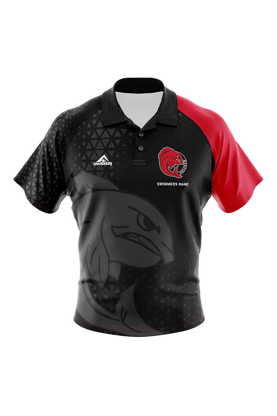 Glen Innes Redfins Swimming Club Kids Unisex Club Shirt - Polo image 0