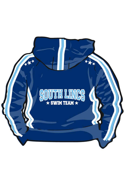 South Lincs SC Adult Unisex Sweat Zipped Hoodie image 1