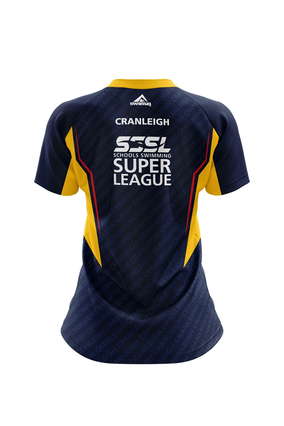 Schools Swimming Super League Adult Female Cranleigh Club Shirt - V-Neck image 1