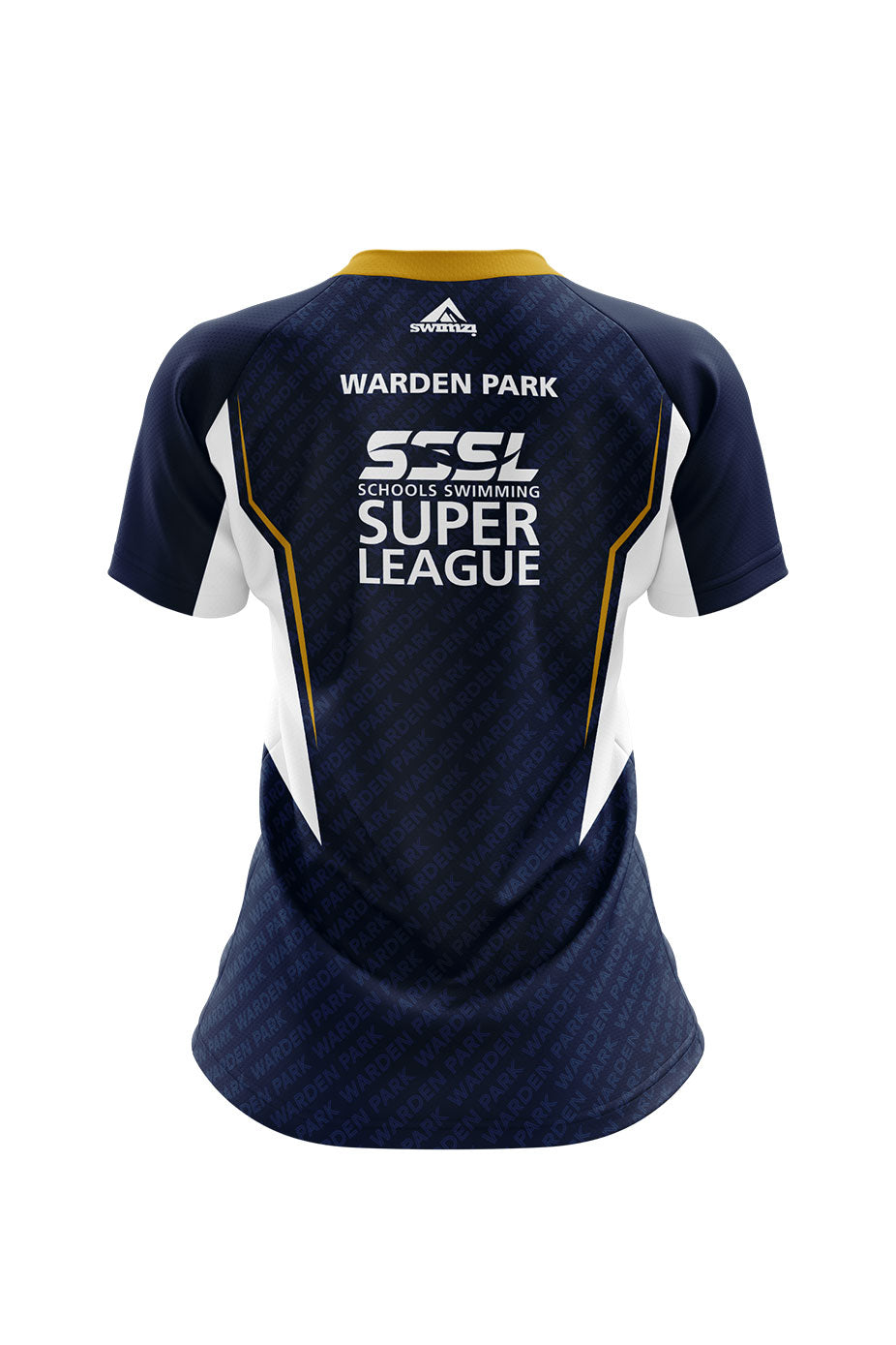 Schools Swimming Super League Adult Female Warden Park Club Shirt - V-Neck image 1