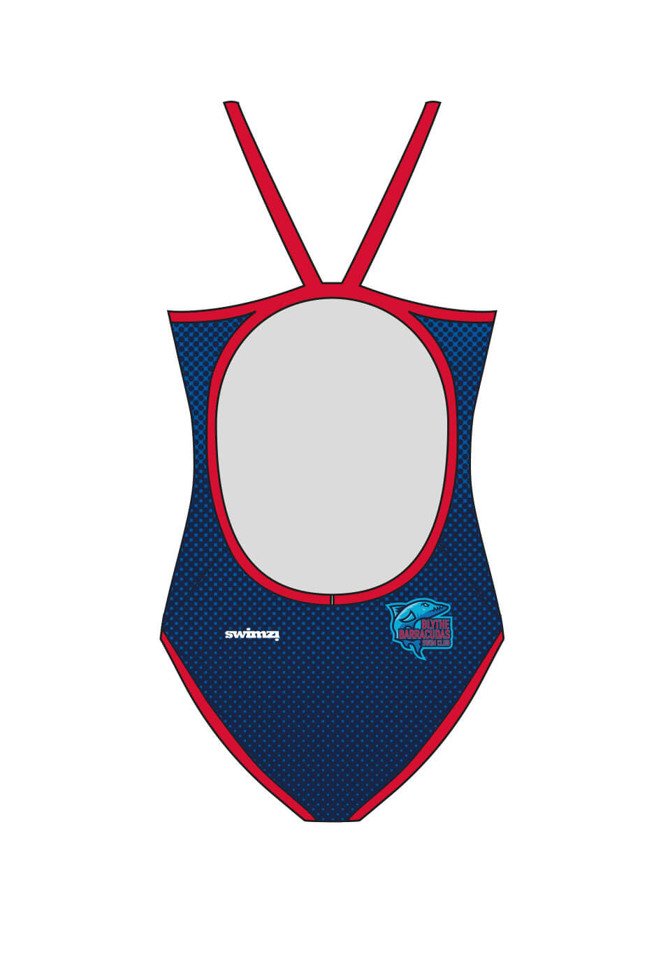 Blythe Barracudas SC Adult Thinstrap Swimsuit image 1