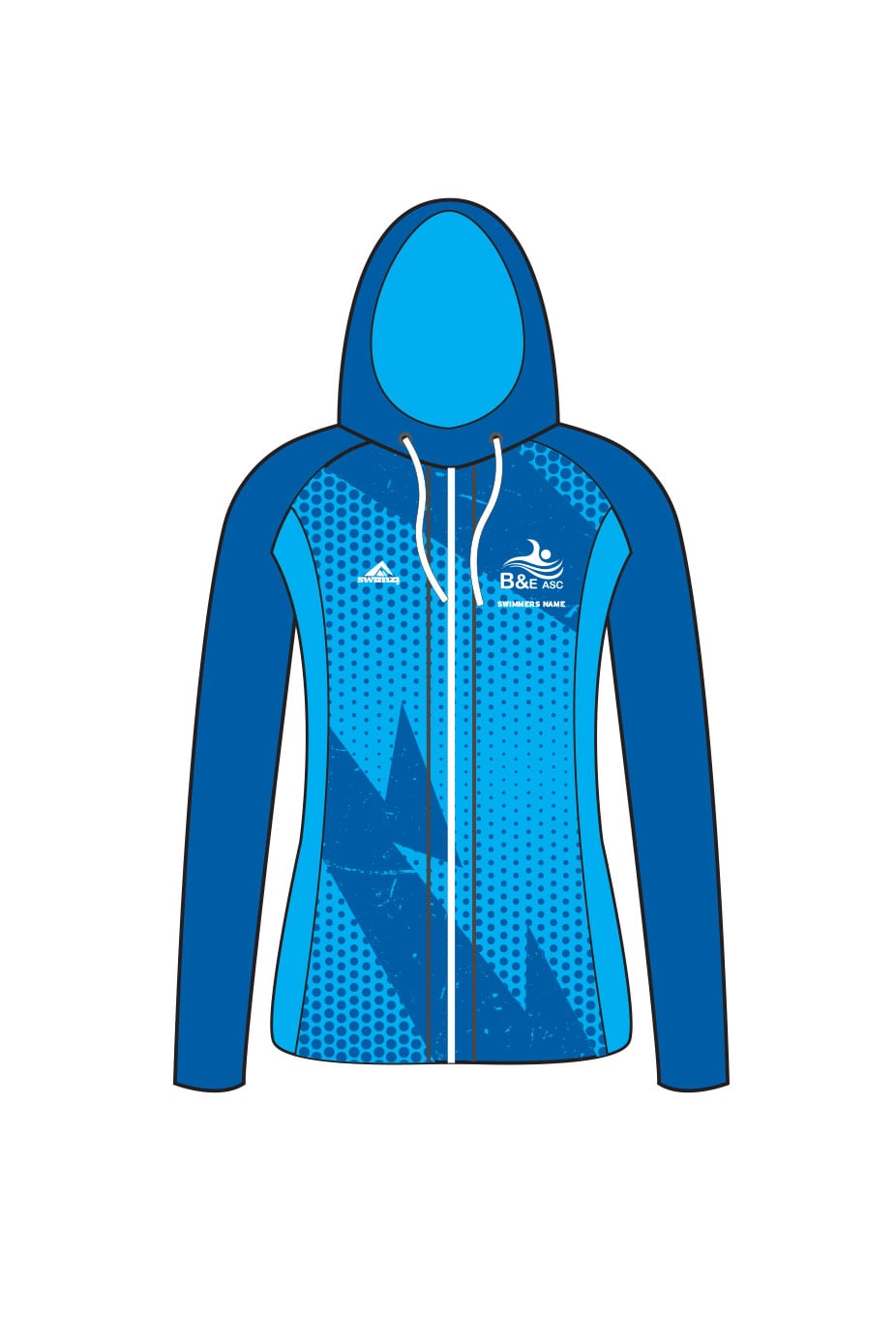 Bury & Elton ASC Adult Female Zipped Performance Hoodie image 0