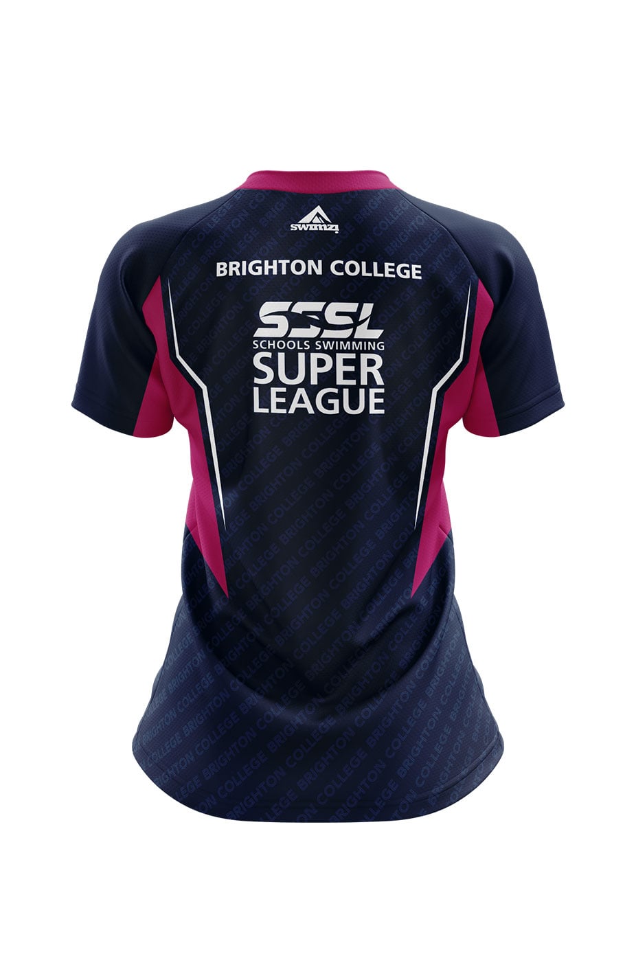 Schools Swimming Super League Adult Female Brighton College Club Shirt - V-Neck image 1