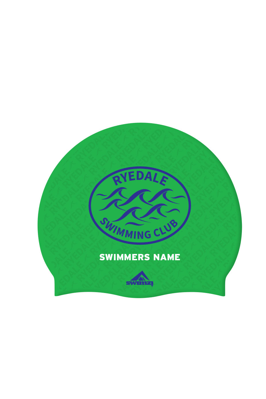 Unisex Club Swim Cap - Silicone Suede image 0