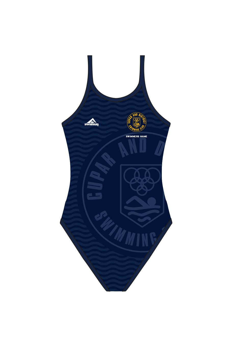 Cupar & District SC Adult Female Thinstrap Swimsuit image 0