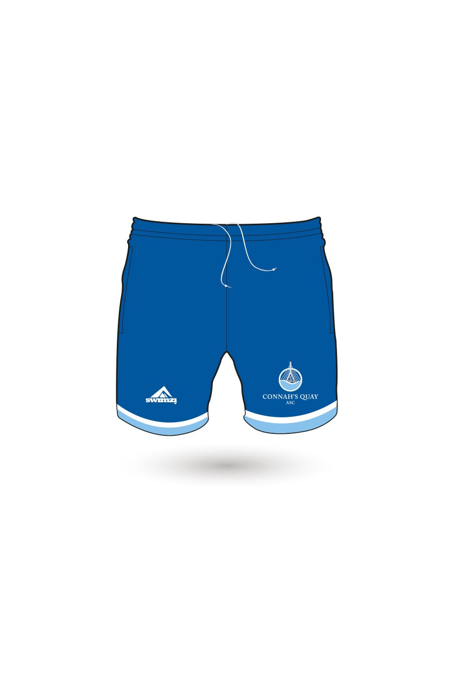 Connahs Quay Swimming Club Adult Unisex Sport Shorts image 0
