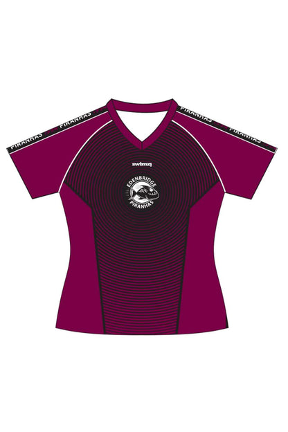 Edenbridge Piranhas SC Kids Female Polyester Club Shirt - V-Neck image 0